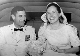 John Herren/Sally Hand wedding; June 15, 1968